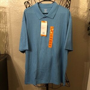 Classic Blue Polo Shirt for Men XXL NWT